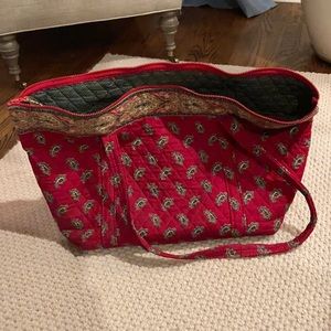 Vera Bradley travel bag.
